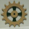 Tan-Dark Green